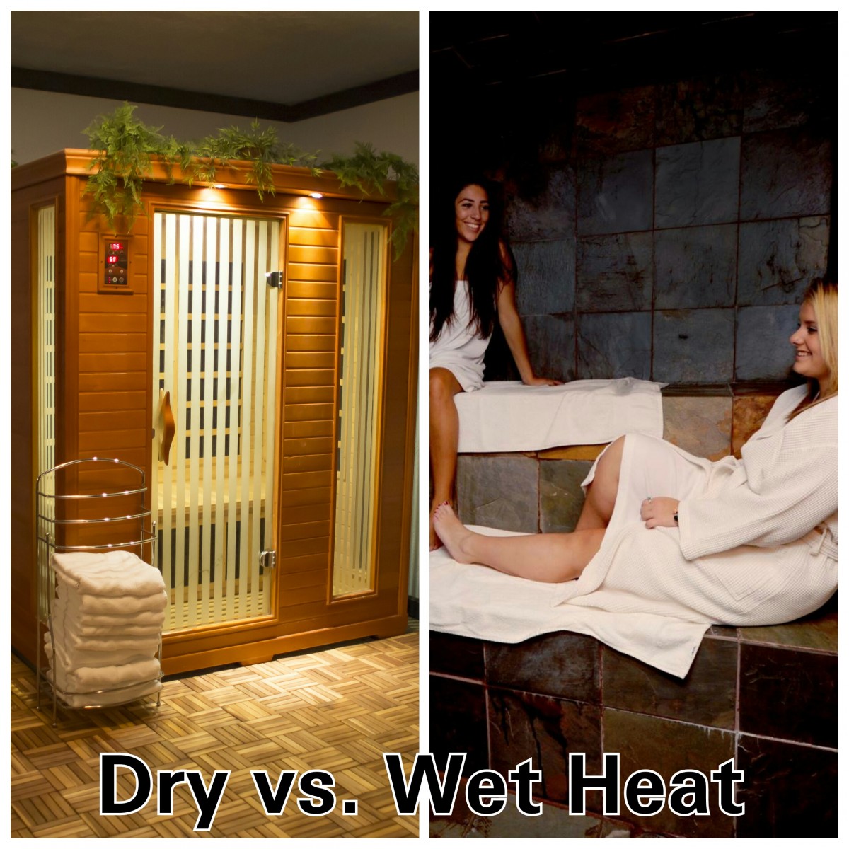 Wet Vs Dry Heat Organic Elements Spa